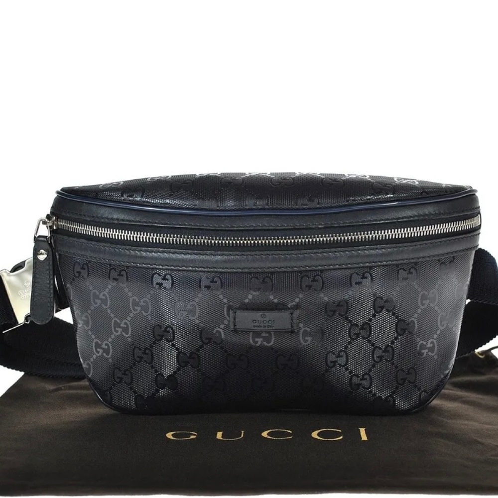 GUCCI GG BUM BAG FANNY PACK BELT BAG WEBBY